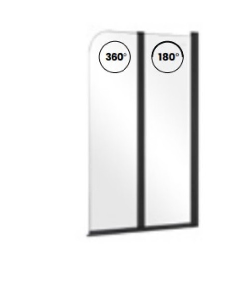 PARE catrix vasca - bagno di 2volets barriera - arredo bagno