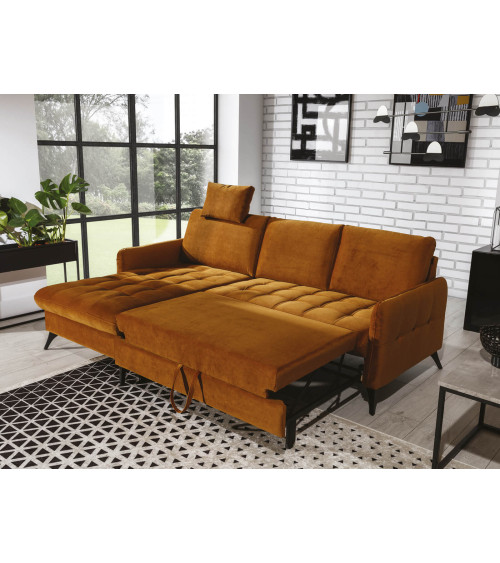 Sofá rinconera convertible LUKKA 225 x 150 cm