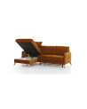 Divano angolare convertibile LUKKA 225 x 150 cm