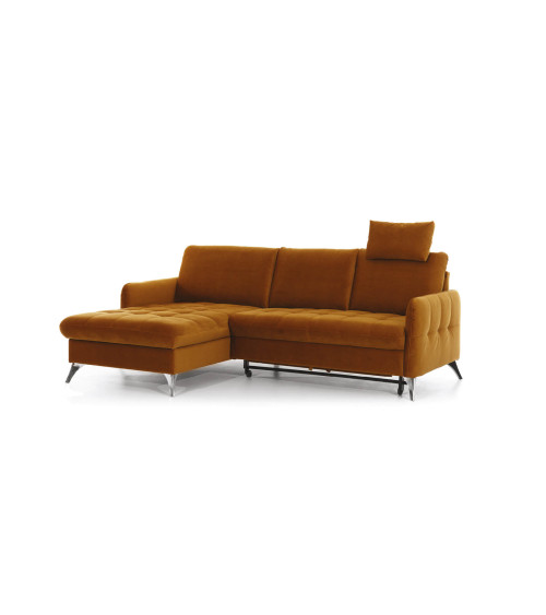 Divano letto angolare LUKKA 225 x 150 cm