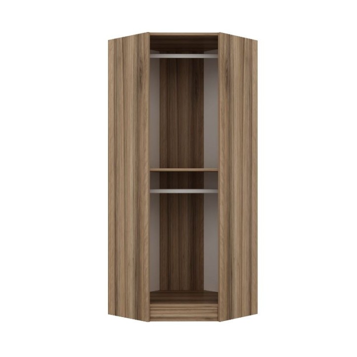 Okkernoot HOEKKAST 74 x 74 x 210 CM