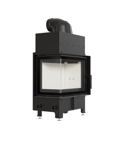 Inserto per camino FLOKI 8Kw vetro a sinistra