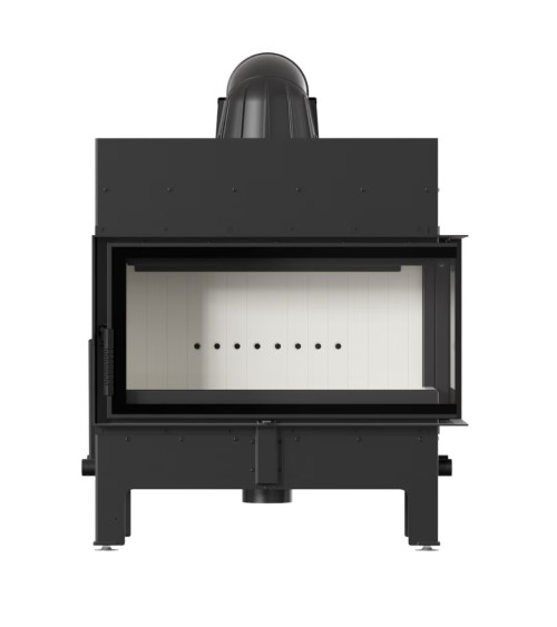 Insert cheminée FLOKI 12 Kw vitre à droite