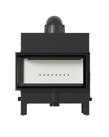 Inserção de lareira FLOKI 12Kw  janela esquerda