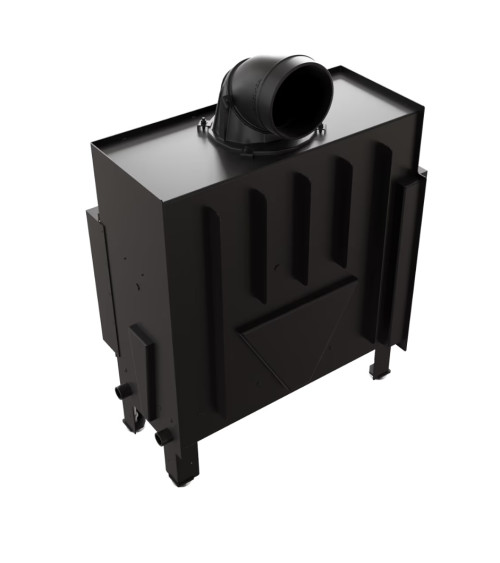 Insert cheminée FLOKI 12Kw vitre à gauche