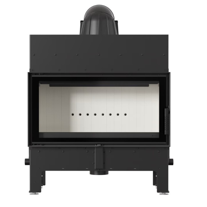 Inserção de lareira FLOKI 12 Kw painel frontal