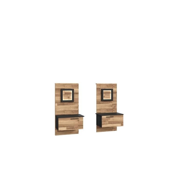 Chambre complète JACOB lit 160x200 cm