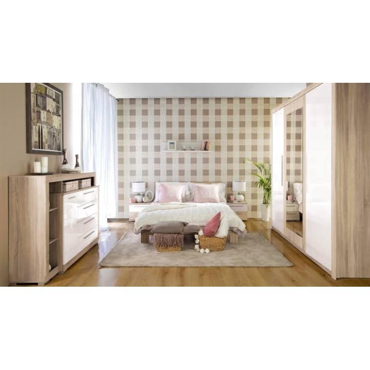 Chambre complète JULIA lit 160x200 cm