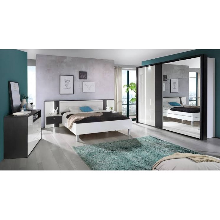 Chambre complète TARIA lit 160x200 cm Chambre complète TARIA lit 160x200 cm