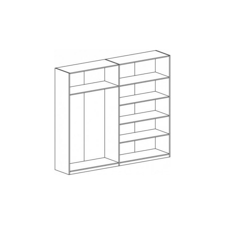 Chambre complète HEKTOR 160x200 cm Chambre complète HEKTOR 160x200 cm