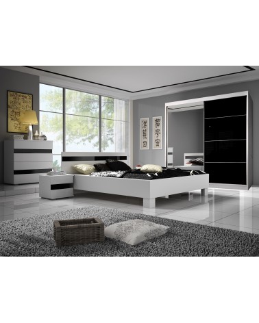 Chambre  MIRANDA III 160x200 cm sans armoire