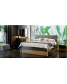 Chambre Romana avec rangement ,  lave mat  et chêne clair 180x200 cm