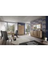Buffet 1 porte et 3 tiroirs JUPITER bois mercure 182 cm