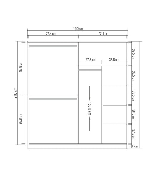 Chambre complète LUCINA