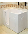 Baignoire à porte EUGENIE 115/140 x68x90 cm