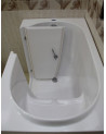 EUGENIE Vasca da bagno con sportello 115 x 68 x 90 cm