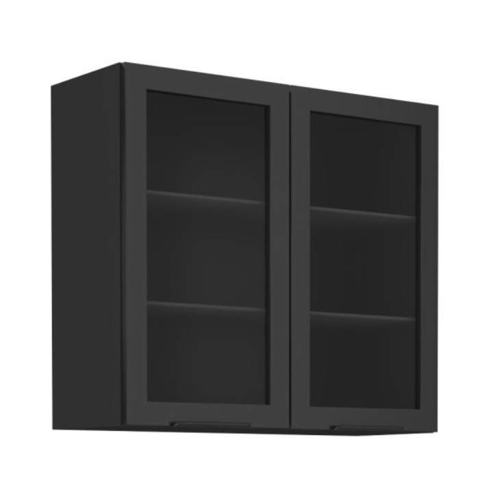 Cucina Siena nera 260 cm