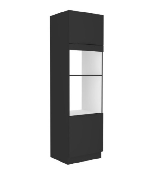 Cucina angolare Siena nera 330x210 cm