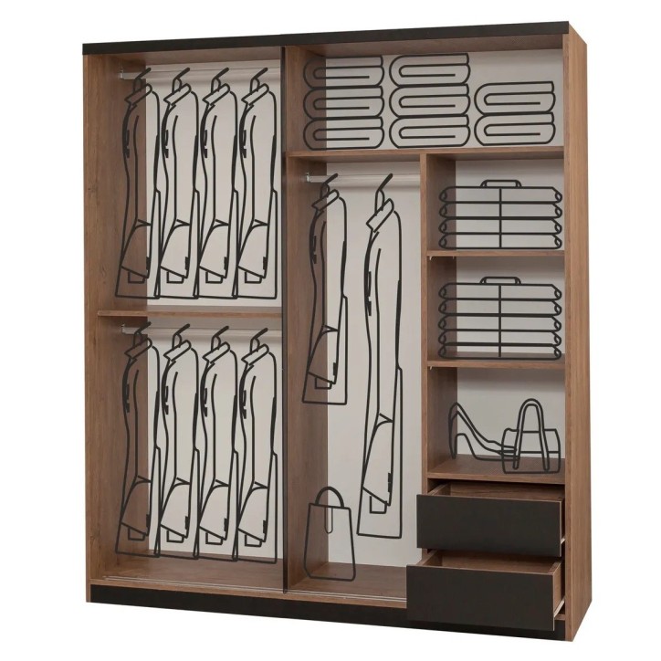 Chambre adulte complète LUCINA 3