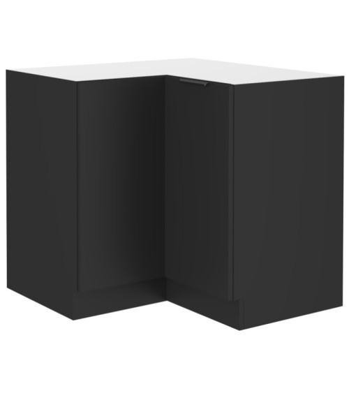Cucina angolare Siena nera 330x210 cm