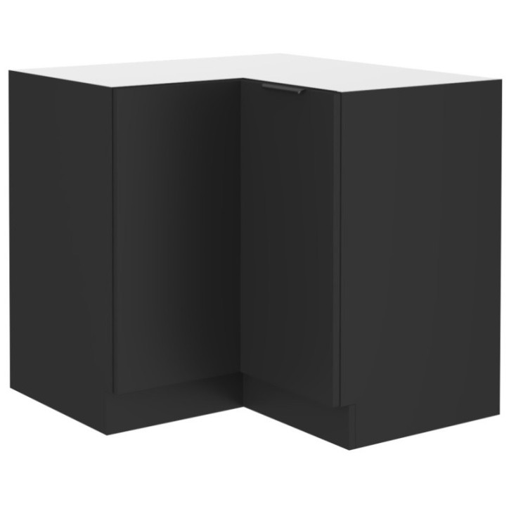 Cucina angolare Siena nera 330x210 cm