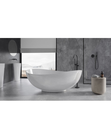 Baignoire îlot SIYA 172 x 100 cm- baignoire design - mobilier salle de bain