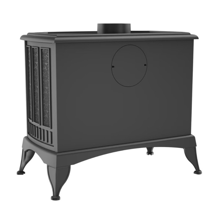 Estufa de leña de hierro fundido K9 10Kw