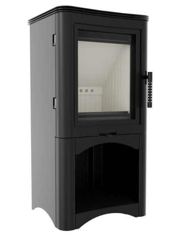 Stufa a legna K5 con cassetta 7Kw