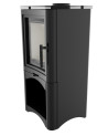 Stufa a legna K5 con cassetta 7Kw