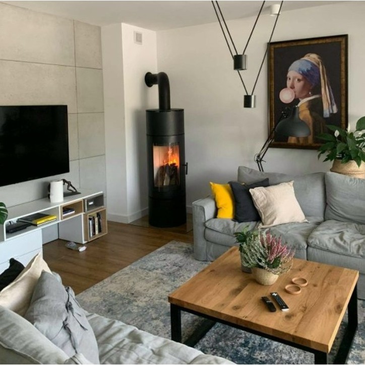 copy of Poele à bois en fonte FIRE 5Kw