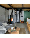 copy of Poele à bois en fonte FIRE 5Kw