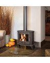 Estufa de leña de hierro fundido K8 - 9Kw