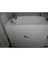Baignoire à porte EUGENIE 115/140 x68x90 cm