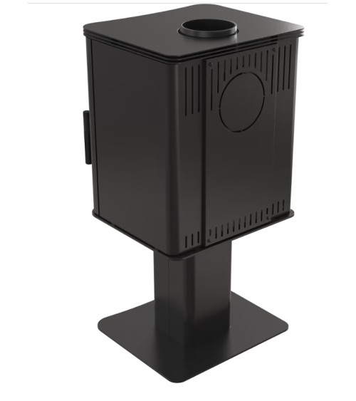 Fogão a lenha K5 com suporte 7Kw