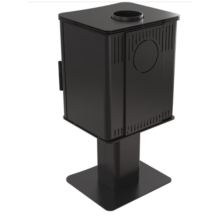 Fogão a lenha K5 com suporte 7Kw