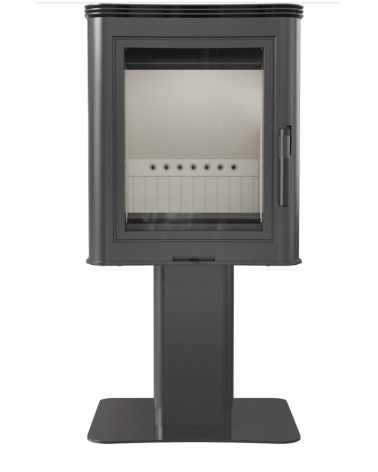 Estufa de leña K5 con soporte 7Kw