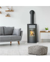 Stufa a legna EPSILON 8 Kw