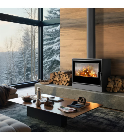 copy of Poele à bois en fonte FIRE 5Kw