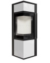 Poele à bois TORA 8Kw panneau de verre blanc