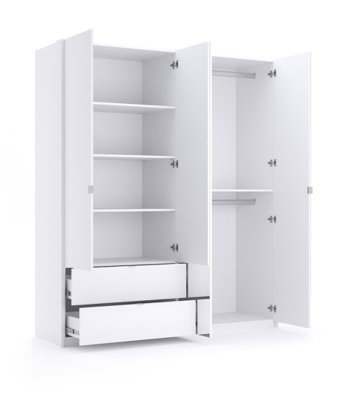 Chambre complète CATHERINE blanc mat