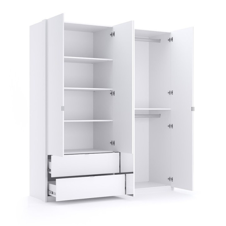 Chambre complète CATHERINE blanc mat