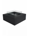 Cheminée bioéthanol autoportante TABLE II noire