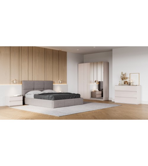 Chambre complète LILY cachemire brillant