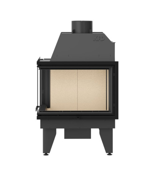 Inserto per caminetto SIDRA 17 kW 2 vetri versione sinistra
