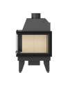 Insert cheminée à bois SIDRA 17 kW 2 vitres version gauche