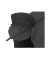 Insert cheminée à bois SIDRA 17 kW 2 vitres version droite