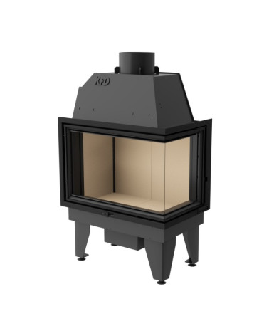 Inserto per caminetto SIDRA 17 kW 2 vetri versione diritta