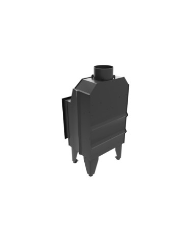 Inserto per caminetto SIDRA 17 kW 2 vetri versione diritta