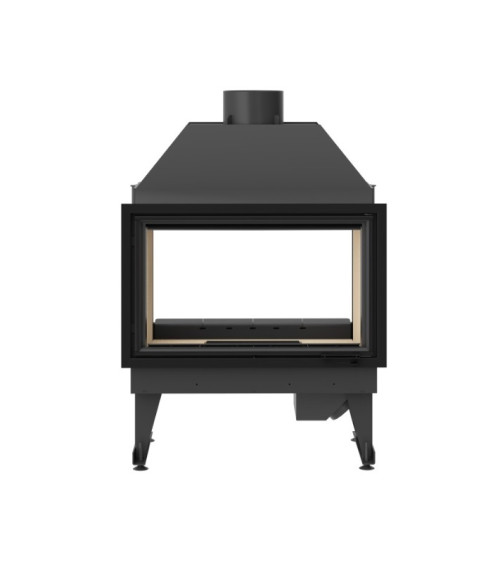 Insertable de chimenea MOLDI 19 kW visión en 2 lados