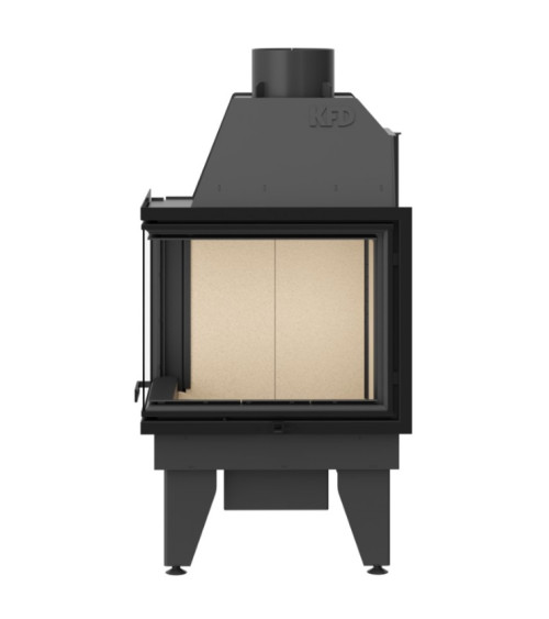 Insertable de chimenea LINE 15 kW 2 cristal versión izquierda
